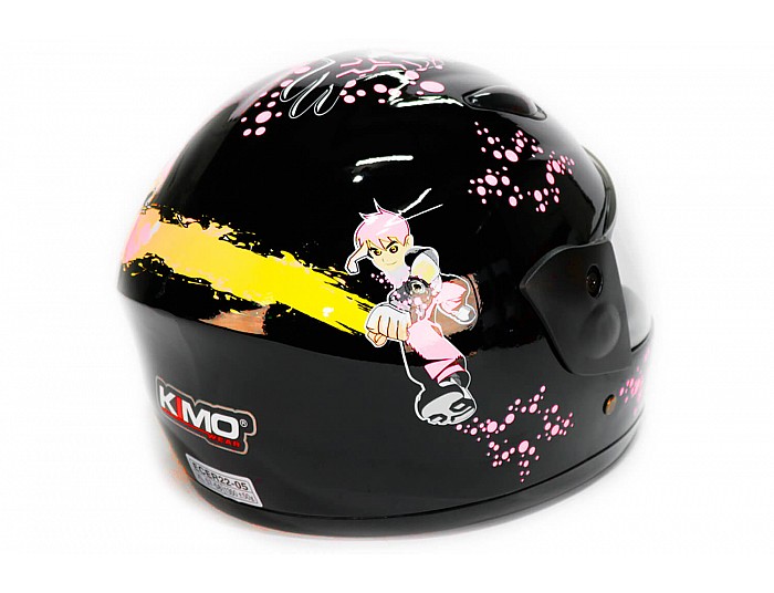 Kimo Junior Full Face Helmet - Black