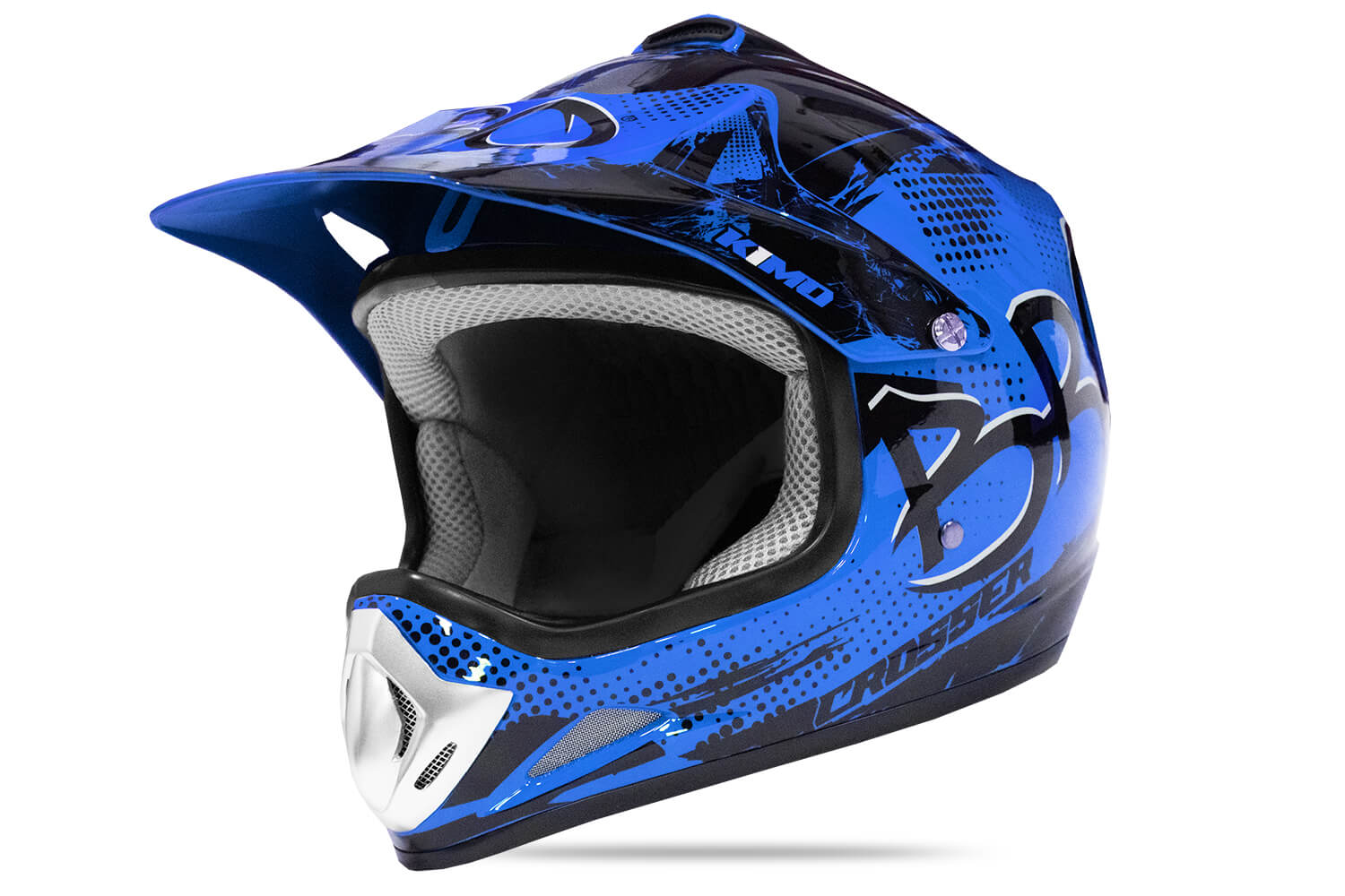Xtreme Casque Helmets Moto Cross pour Enfant Sport Noir XL - Auto