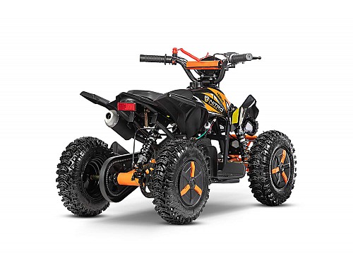 Python 49cc PETROL MINI QUAD BIKE  on Off Road Tyres