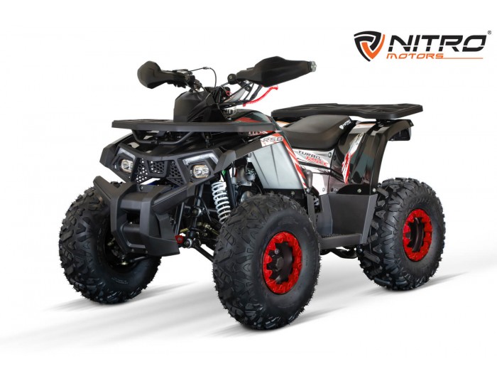 Quablo Turbo RS8-3G Sport Edition 125 Quad Bike Automatisch, 4-Takt-Motor, Elektro Starter, Nitro Motors