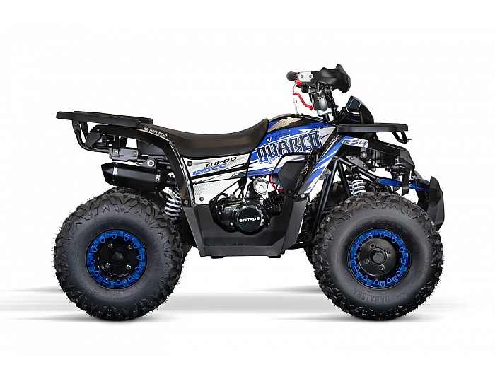 Quablo Turbo RS8-3G Sport Edition 125 Quad Bike Automatisch, 4-Takt-Motor, Elektro Starter, Nitro Motors