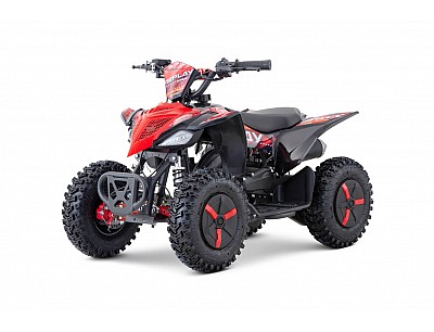 Beneo Motors Adventure Mini-Quad Für Kinder – 50cc, Rot, Max. 40 Km/h