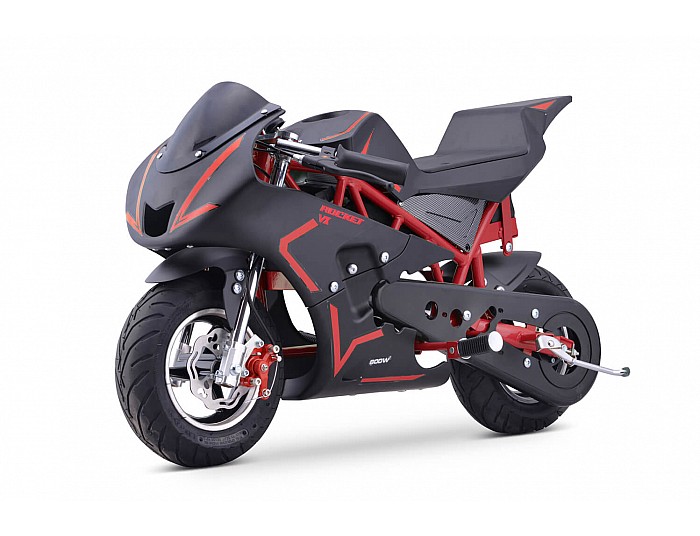 Rocket VX 500W 36V Elektryczny Pocket Bike Mini Ścigacz