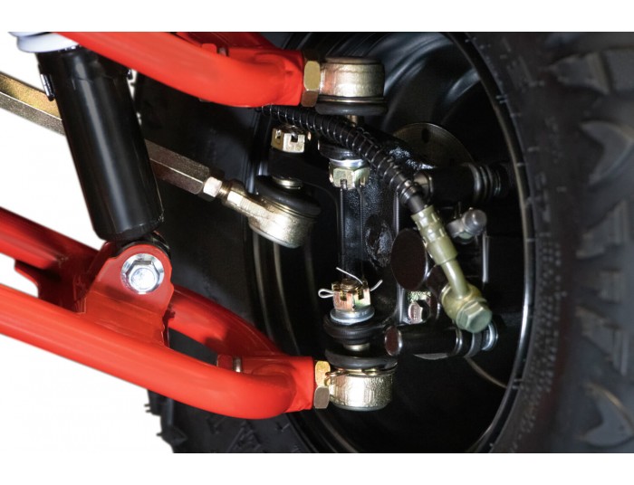 Stone Rider QS RS8-3G 125 4-Hjuling Halvautomatisk Quad For Barn, 4-taktsmotor, Elektrisk start, Nitro Motors