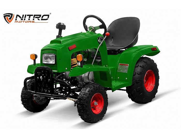 Traktorek dla dzieci 110cc od Nitro Motors z automatyczną skrzynią biegów 1+1