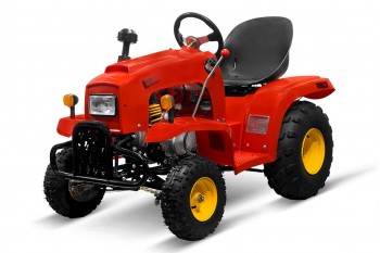 110cc Mini tractor voor kinderen met Aanhanger 3+1