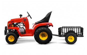 110cc Minitraktor für Kinder mit Trailer 1+1
