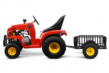 110cc Kids Mini Tractor with Trailer Mini John Deere 1+1