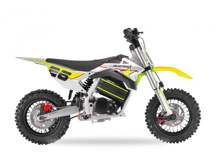 Velocifero 1000W 60V Elektro Cross Bike Kinder Motorrad Neodym-Magnetmotor Lithium-Ionen 12/10