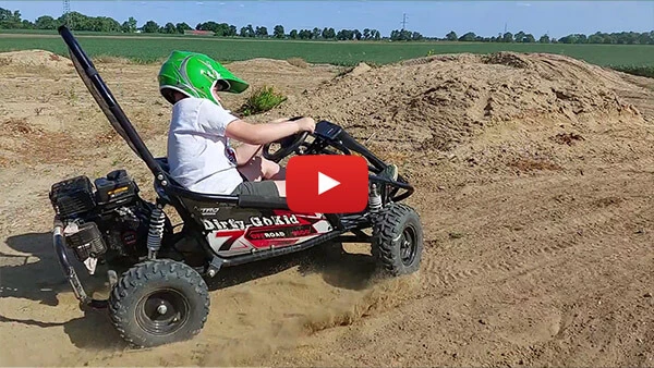 98cc GoKid Dirty Benzin Kinder Mini Buggy Nitro Motors
