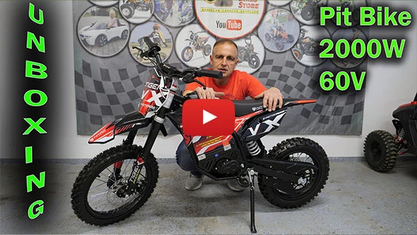 Video on how to assemble the Tiger VX 2000W 60v electric motocross bike