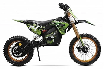 Tiger 1300W 48V LI-ION Electric Dirt Bike Kids Motorbike 14/12