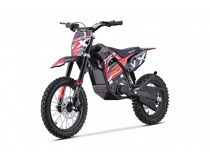 Tiger VX 1600W 48V LI-ION Electric Dirt Bike Kids Motorbike Big Wheels 14/12