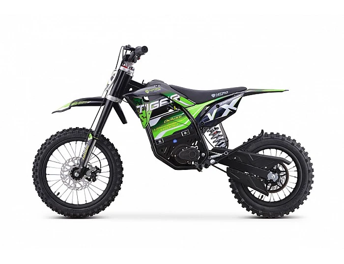 Tiger VX 1600W 48V LI-ION Electric Dirt Bike Kids Motorbike Big Wheels 14/12