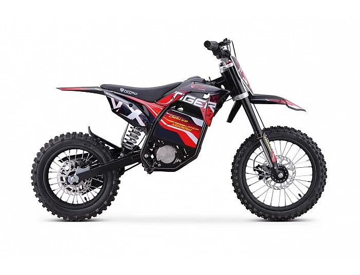 Tiger VX 1600W 48V LI-ION Electric Dirt Bike Kids Motorbike Big Wheels 14/12