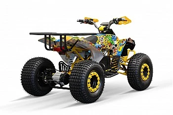Warrior S8 1000W 48V XXL Elektro Quad Bike Farben Graffiti