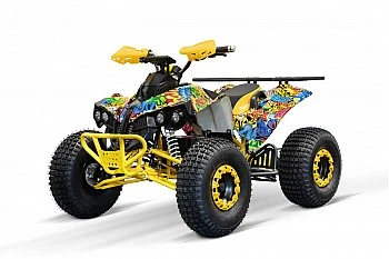 Warrior S8 1000W 48V XXL Elektro Quad Bike Farben Graffiti
