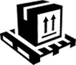 pallet shipping  icon