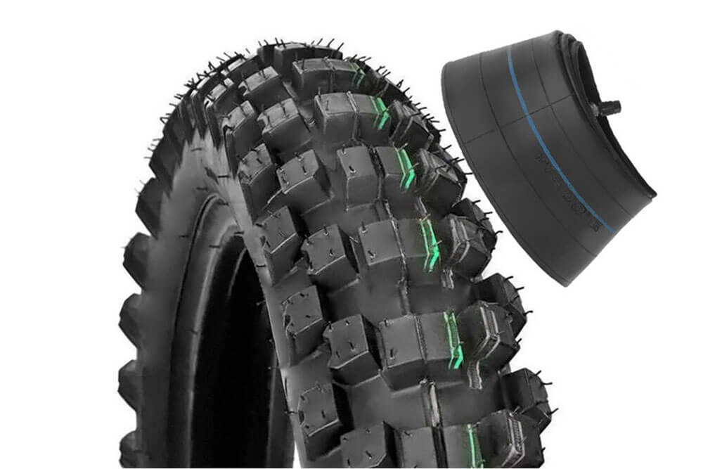 Premium Repl ement Rear Tire Inner Tubes 14in 90/100‑14 Fit for BigFoot PIT PRO Drit Bike 125cc/140cc