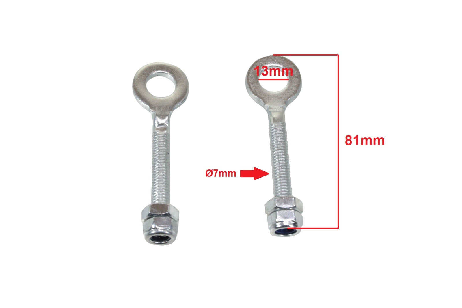 Chain tensioner for 50cc 110cc, 125cc, Electric Quad