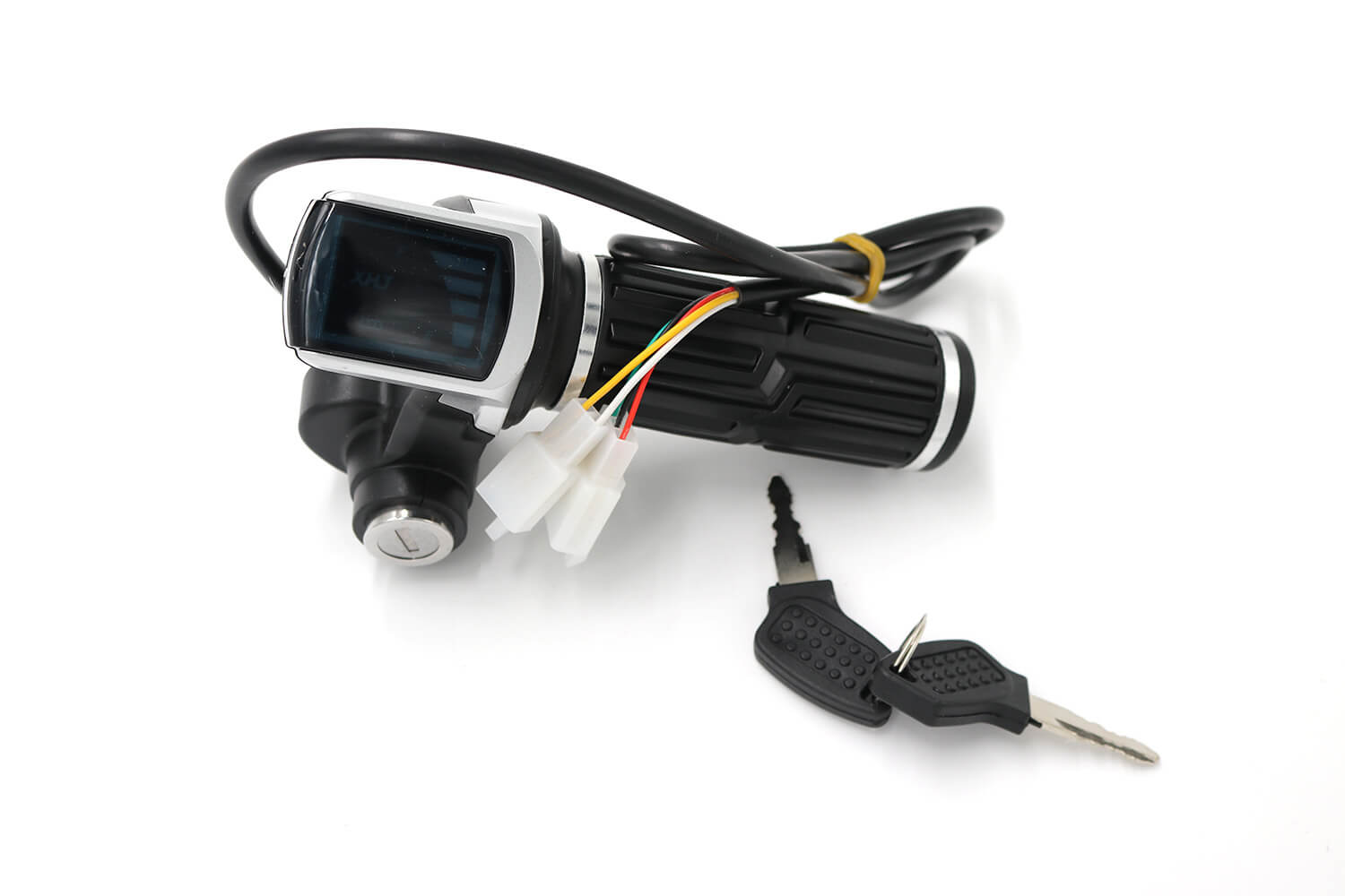 Throttle for electric vehicles 36V with key ignition and