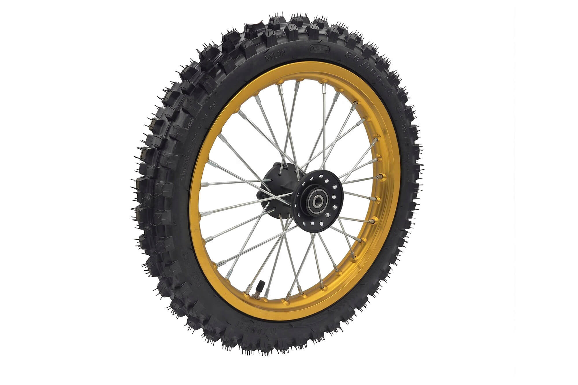 Voorwiel 14 inch voor elektrische Cross Bike Tiger van Nitro Motors (Liya)