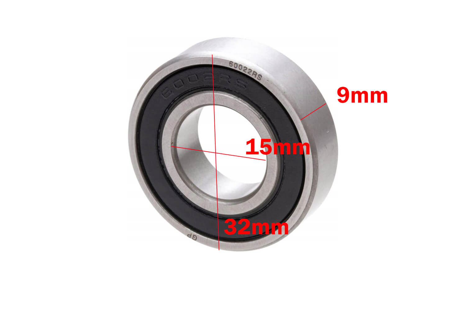 Łożysko koła przedniego 6002 2RS do Buggy GoKid od Nitro Motors