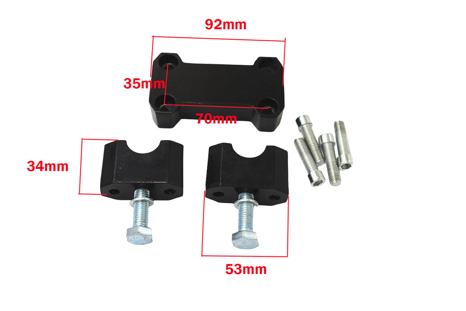 Handlebar mount for 50cc Electric Dirt Bike (Serval 1200W,NRG50)