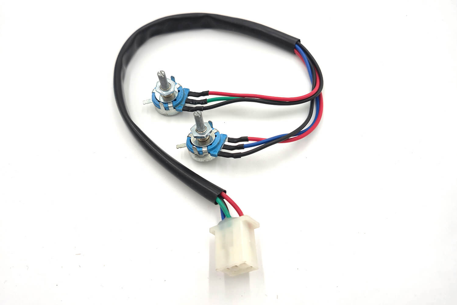 Adjustable function wires with potentiometers for Tiger Electric Dirt Bike from Nitro Motors