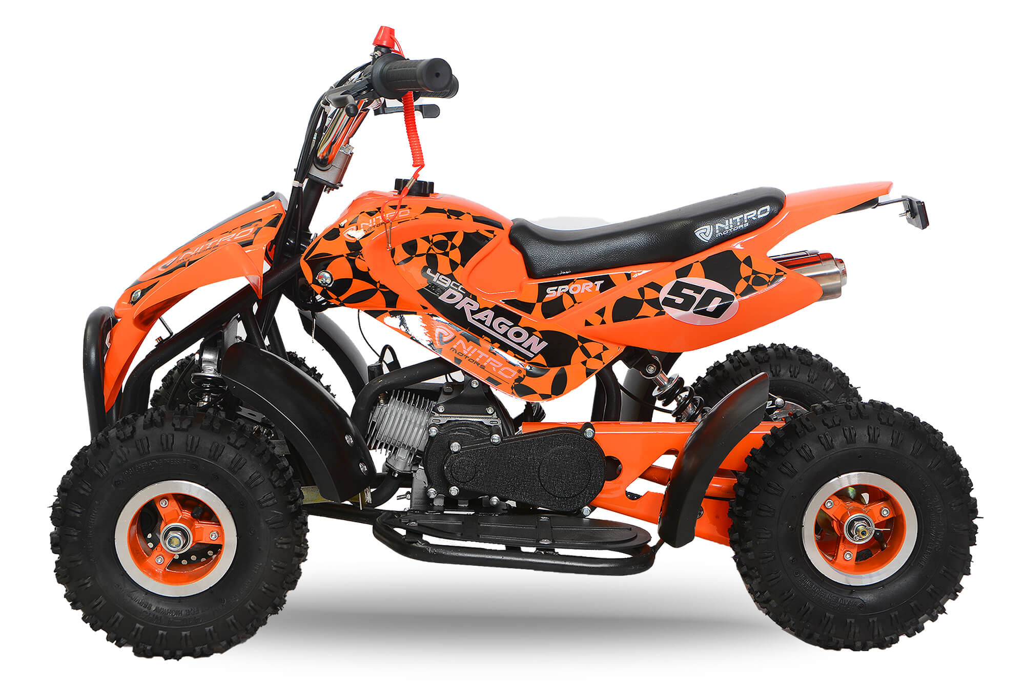 Quads 49cc : Dragon Sport 49cc PETROL KIDS MINI QUAD BIKE