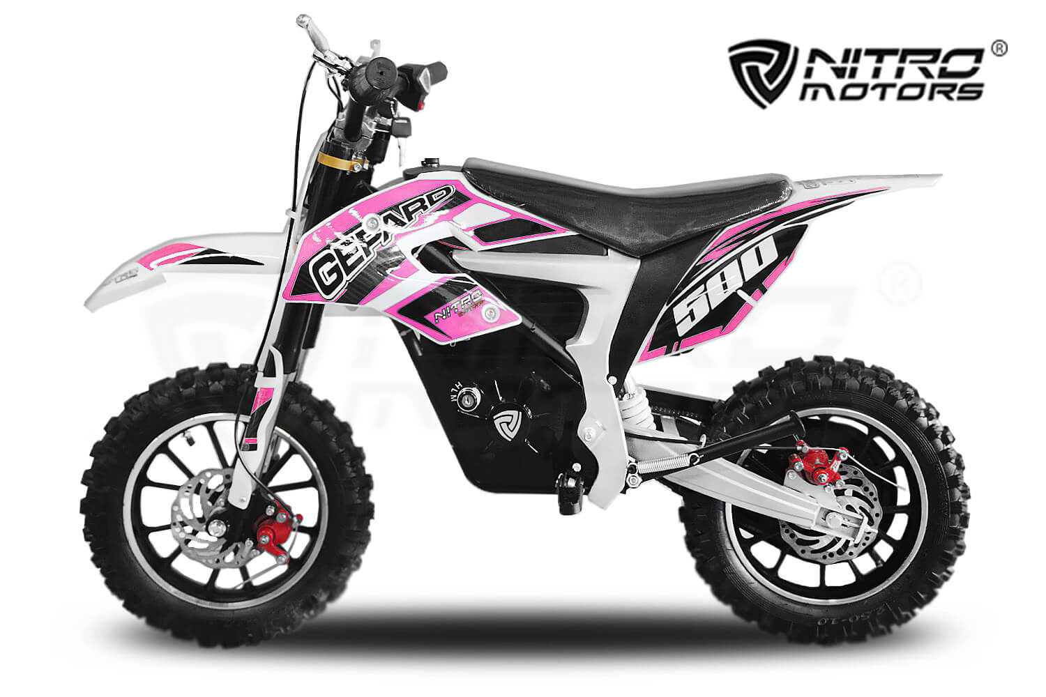 Nitro Motor 500W 36V Eco Gazelle Elektrobike Dirtbike Crossbike Lithium Batterie 