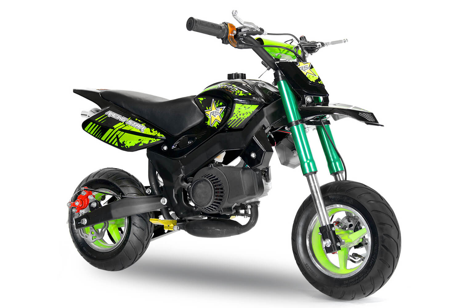 50cc 2 Stroke Gas Pocket Bike - Super Mighty Max