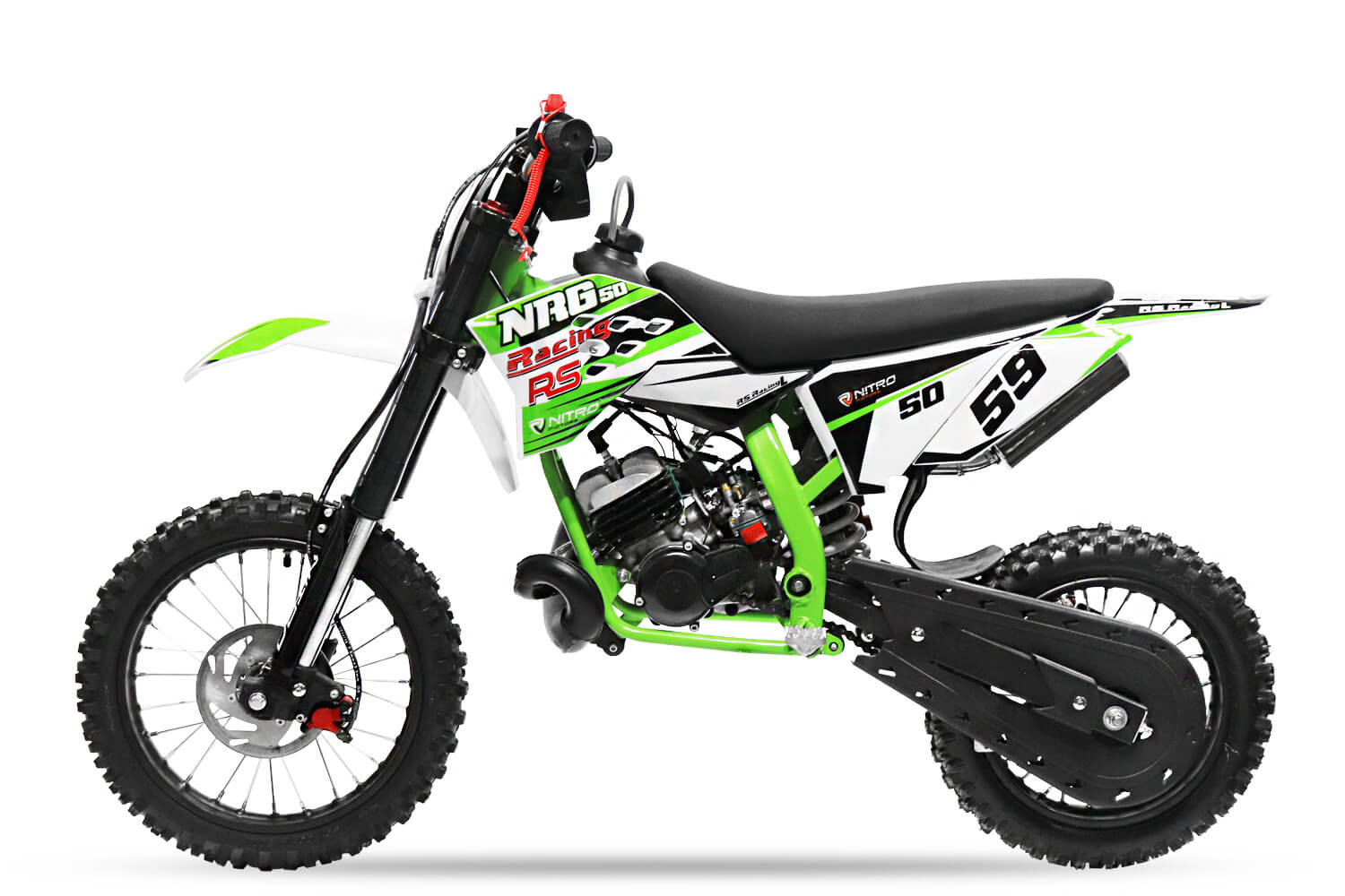HURI Bobine dallumage pour Moto 49 CC ATV Quad Dirtbike Cross Pocket Dirt Bike KXD Nitro 49 cm³ 