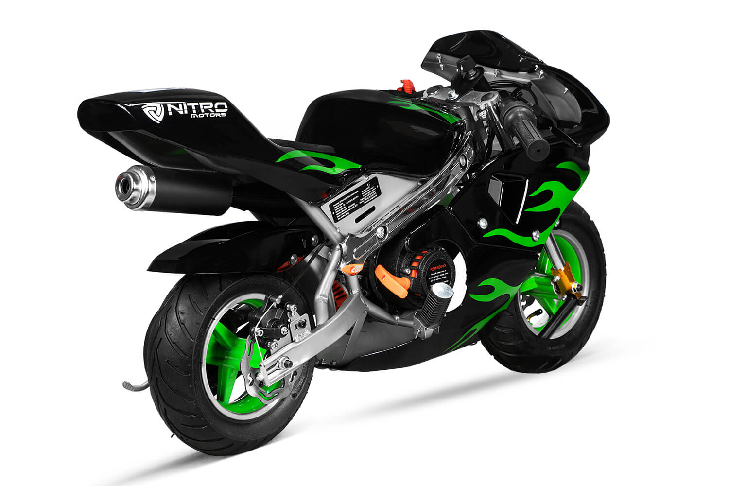 2 Stroke 49cc Mini Moto Minimoto Bike Complete Engine Full Kit Metal 